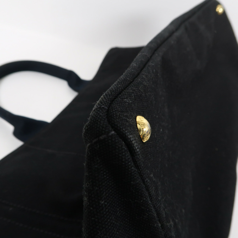 PRADA 帆布Hand Bag金扣手挽袋-13