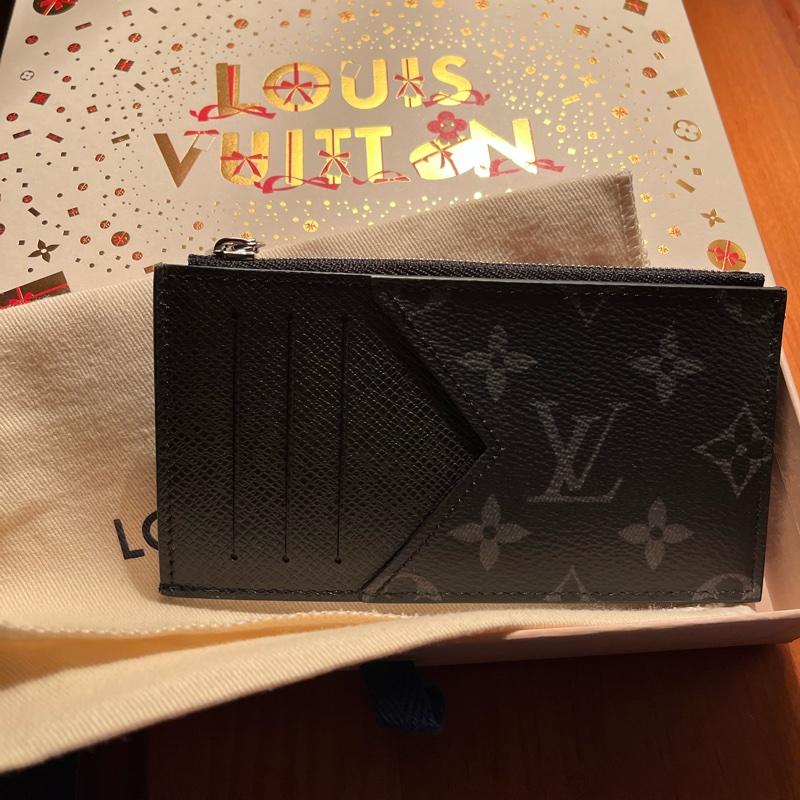 LV黑色卡夾-0
