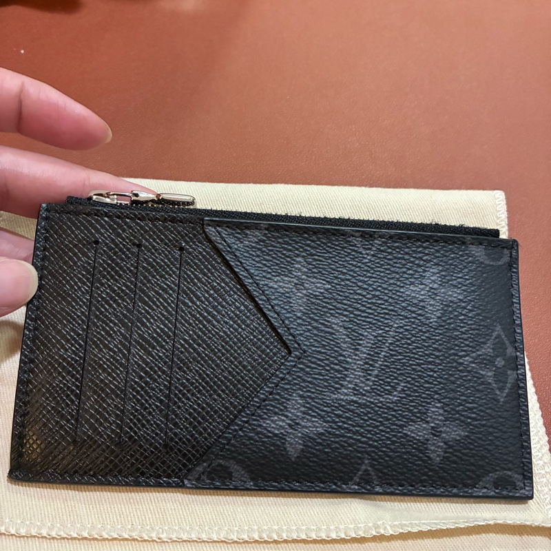 LV黑色卡夾-1