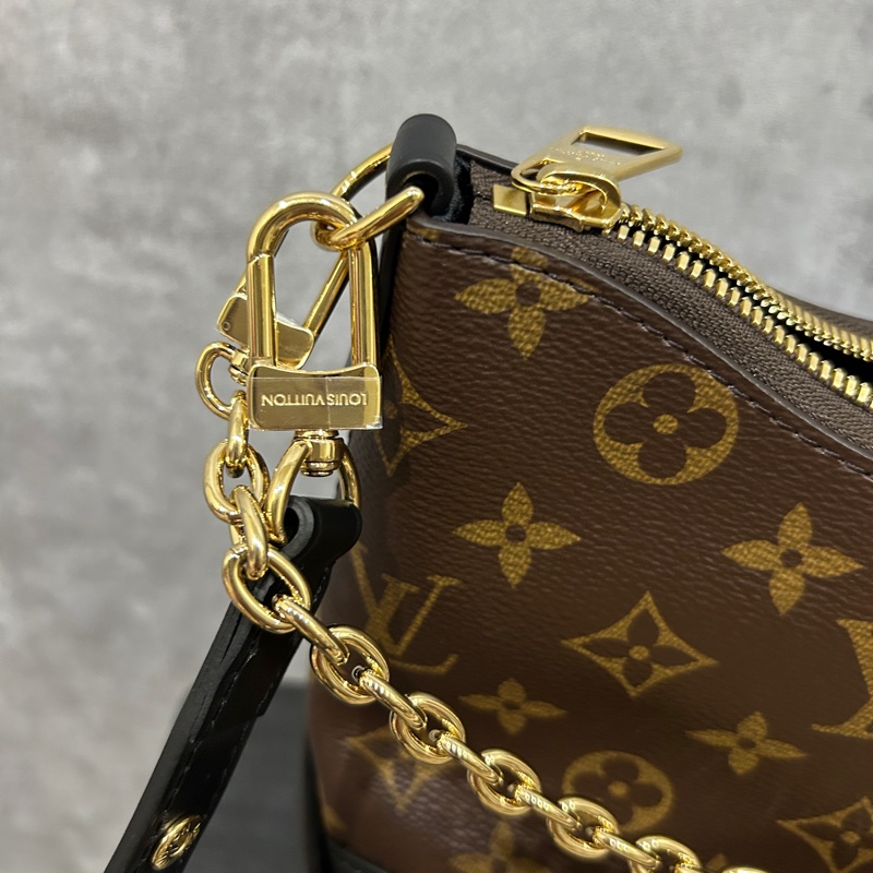 全新 LV黑牛角包-14