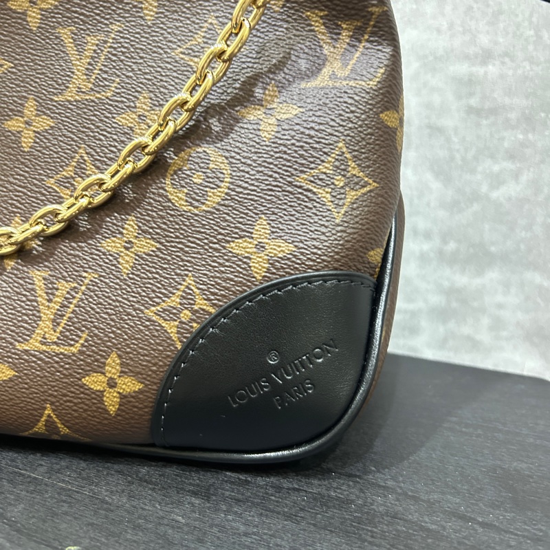 全新 LV黑牛角包-20