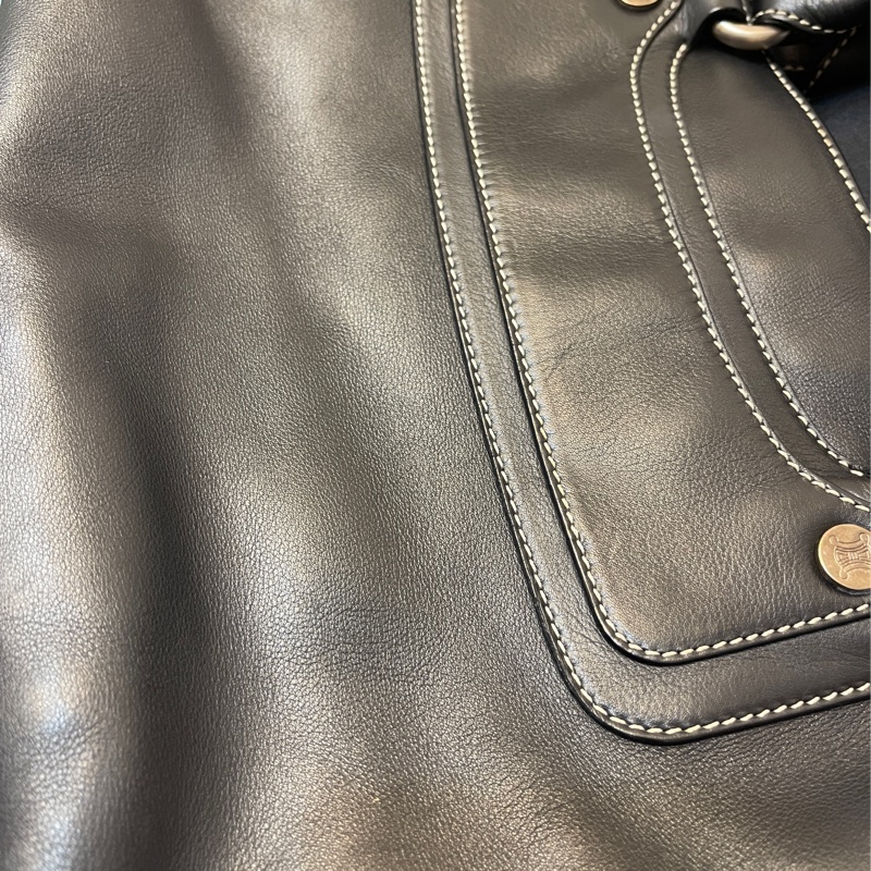 Celine - 經典Boogie 黑色牛皮 手提包 手拿包 - 附購買證明及保證卡-33