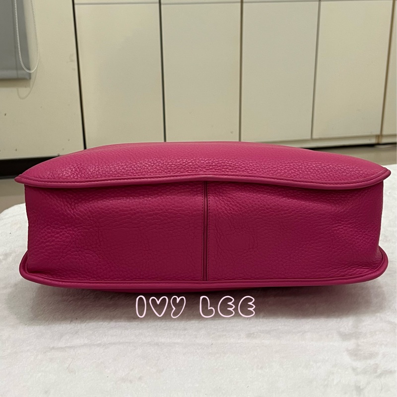 LOEWE Granada Anagram 單肩包 手提包 桃粉皮革 正品 二手精品-2