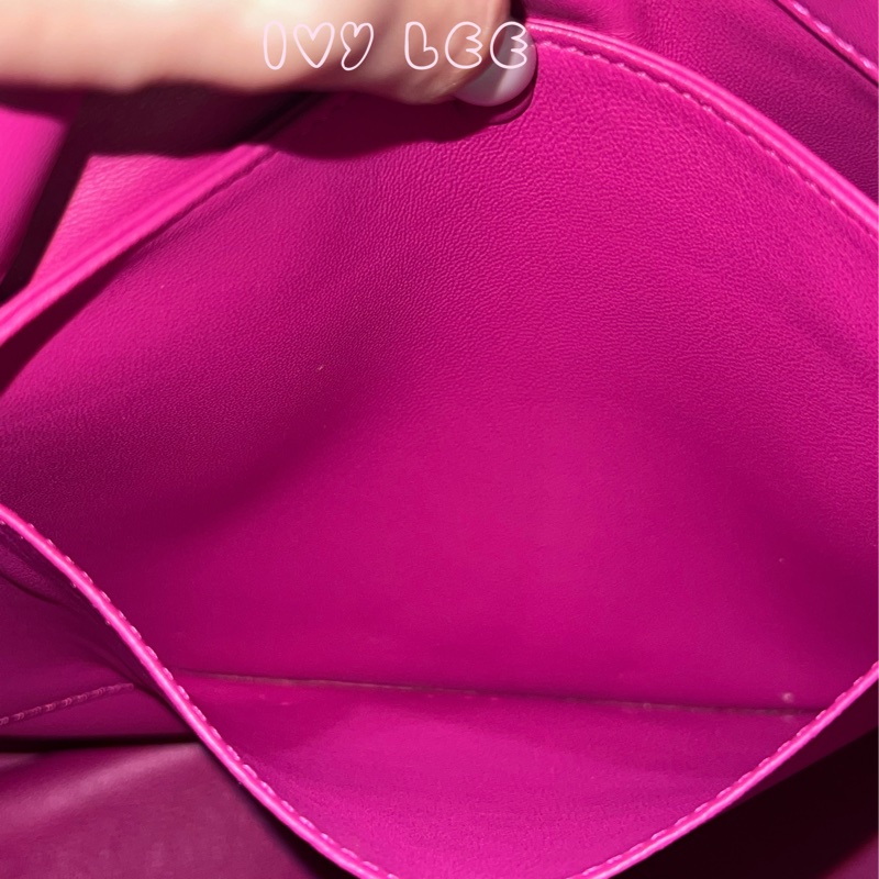 LOEWE Granada Anagram 單肩包 手提包 桃粉皮革 正品 二手精品-7