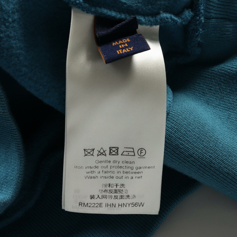 LOUIS VUITTON 連帽衫 XL 碼套頭衫 RM222EIHNHNY56W 棉綠色二手男款-3