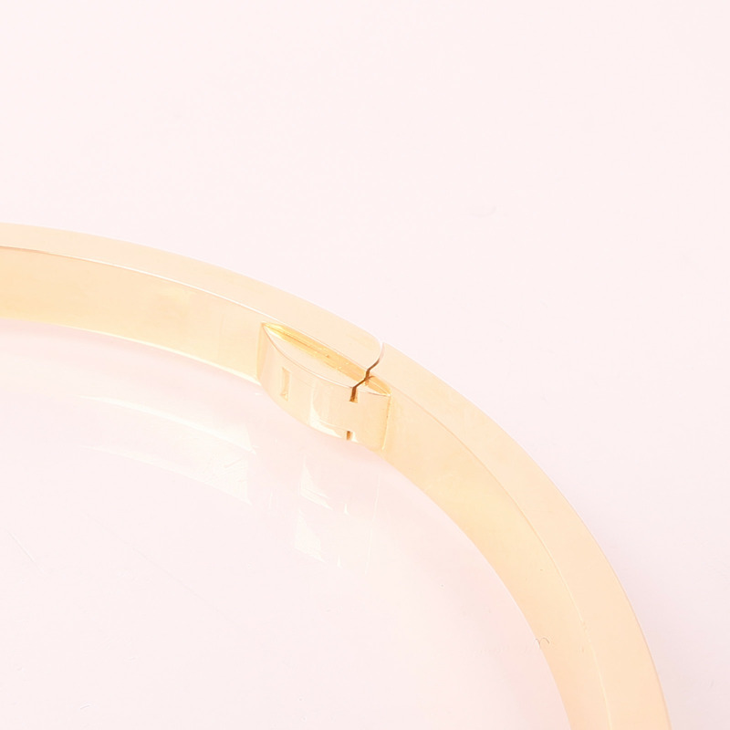 CARTIER 18K玫瑰金Love Bracelet Diamonds鑽石手鐲Cartier#18-6