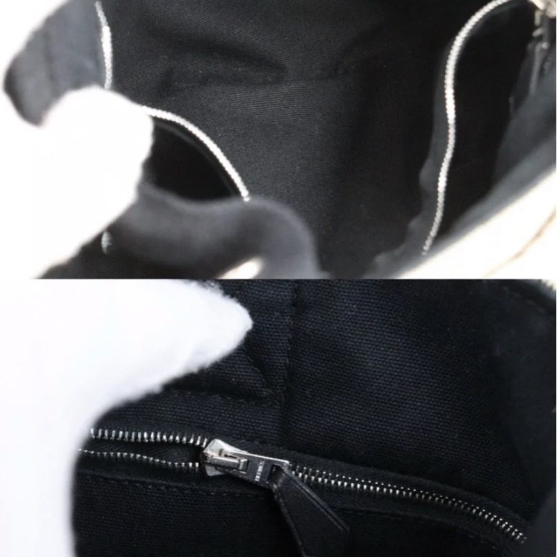 「JL精品代購」95新 Hermes 帆布菜籃子-7