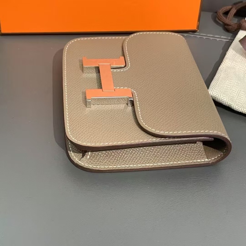 Hermes愛馬仕Conatance 康康Slim大象灰Epsom w刻 小內袋-2