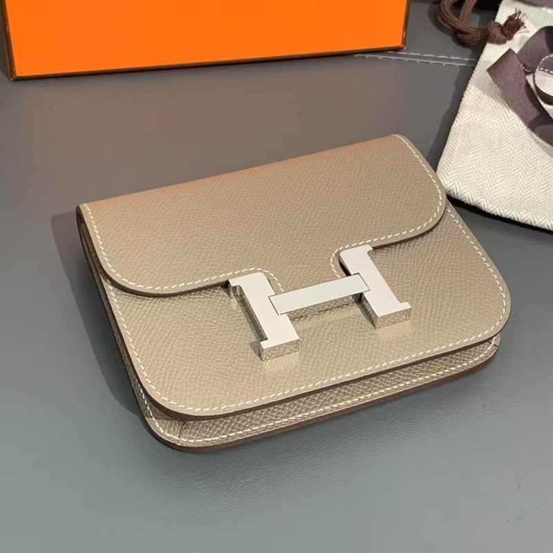 Hermes愛馬仕Conatance 康康Slim大象灰Epsom w刻 小內袋-4