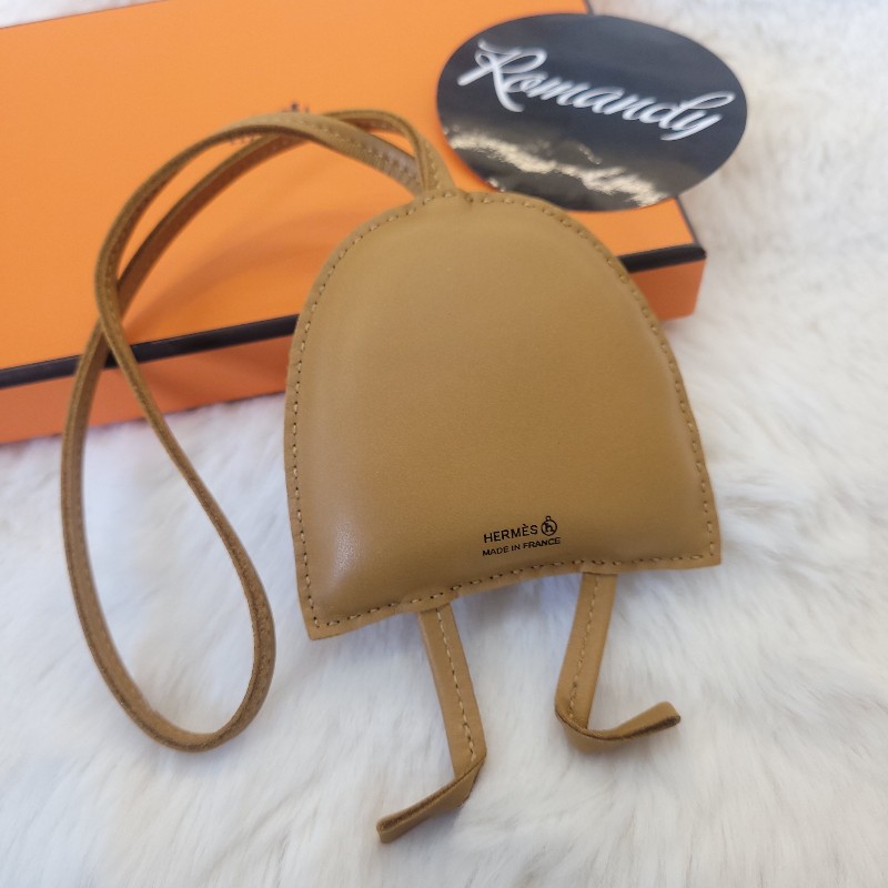 Hermès hibouton charm 小羊皮貓頭鷹吊飾-1