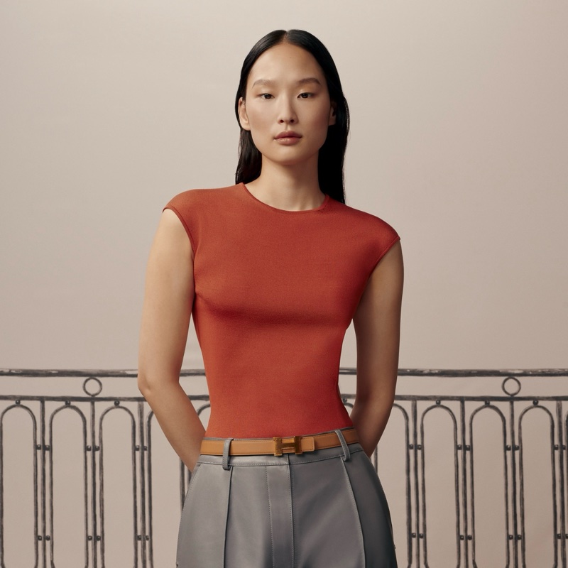 全新 特價🍊 Hermes 愛馬仕 Constance Belt 雙面 皮帶黑色 金 80🔥-1