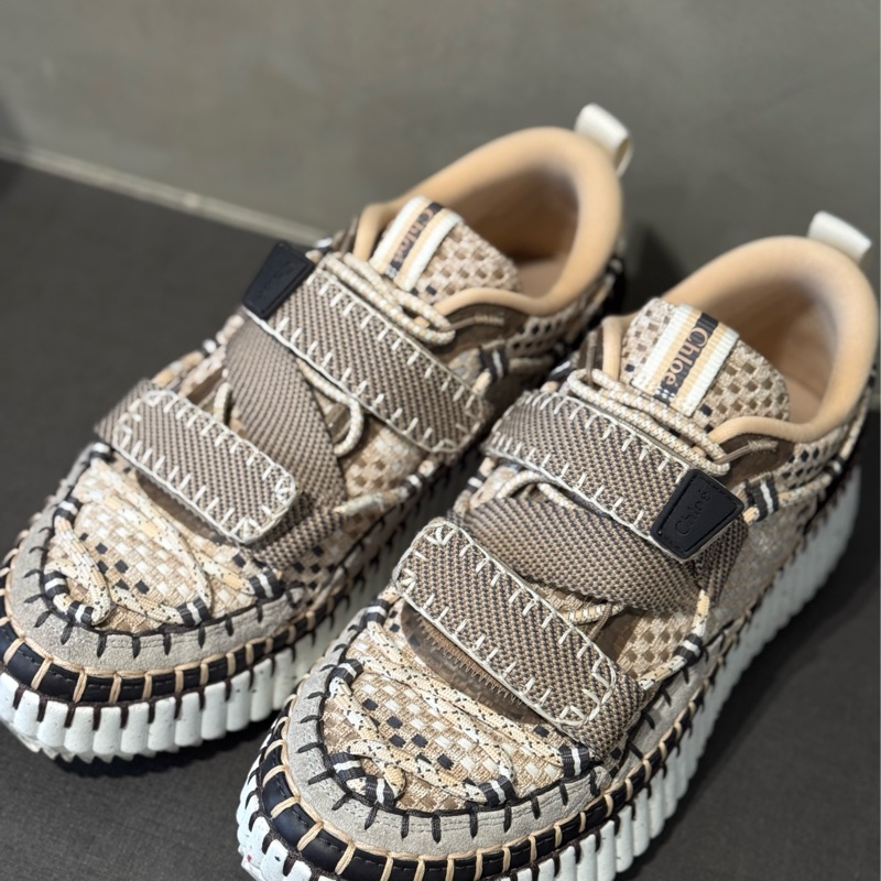 Chloe 編織鞋餅乾鞋 🍪厚底輕盈餅乾鞋39-3