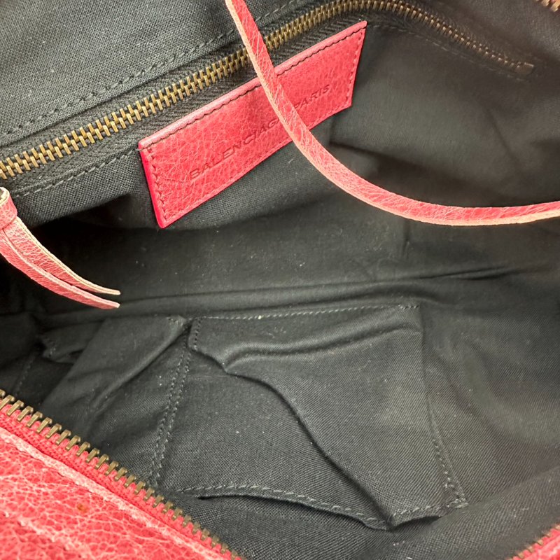 【美收精品】BALENCIAGA  粉紅機車包手提包單肩包 B-10【隔月月中將轉賣至日本 上架期限30天】-10