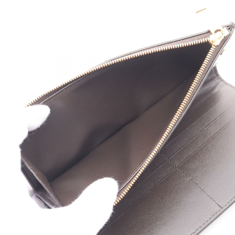 BOTTEGA VENETA Intrecciato 雙折皮夾 681011VCQC12132 皮革棕色全新男女通用-4