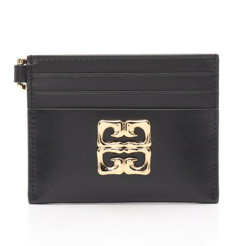 GIVENCHY 4G 液體卡夾 卡夾 BB60NBB13A001 皮革 黑色 全新 女款