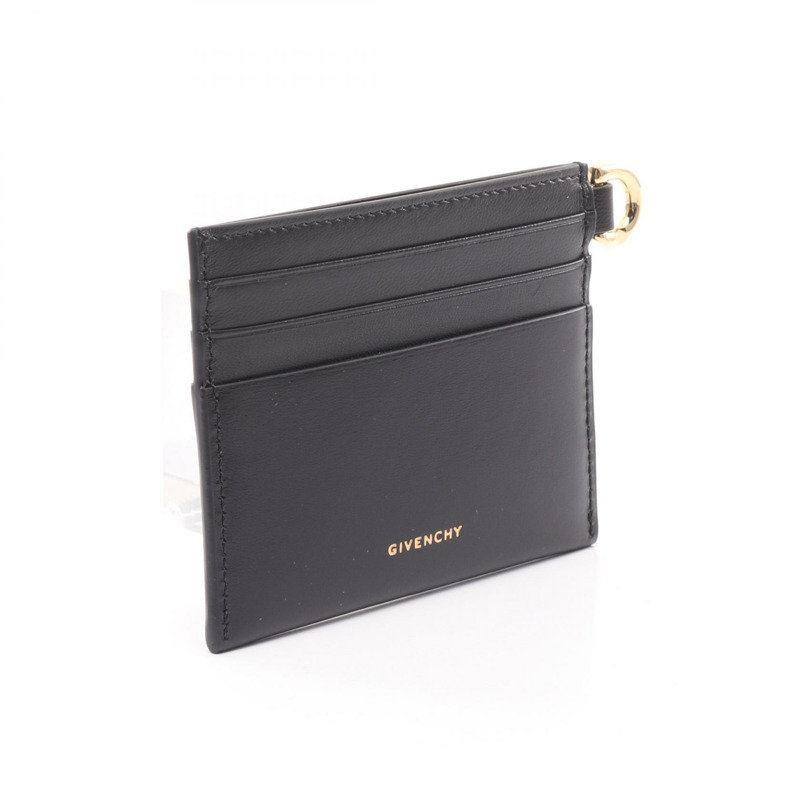 GIVENCHY 4G 液體卡夾 卡夾 BB60NBB13A001 皮革 黑色 全新 女款-1