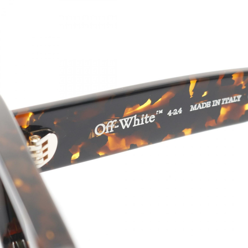 OFF-WHITE Arthur 太陽眼鏡 OERI127C99PLA0016055 塑膠棕黑色全新男女通用-3