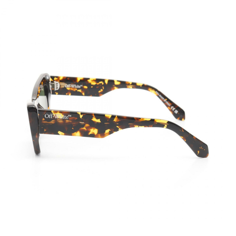 OFF-WHITE Arthur 太陽眼鏡 OERI137F24PLA0016055 塑膠棕黑色全新男女通用-2
