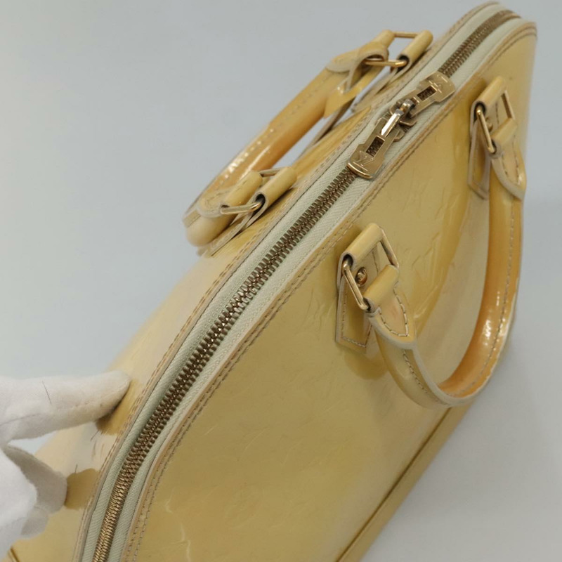 【日本直送】路易威登 Monogram Vernis Alma PM 手提包 Broncorail M91445 LV Auth 122513-5