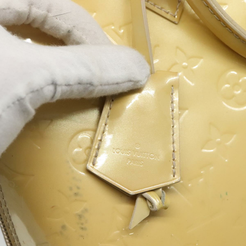 【日本直送】路易威登 Monogram Vernis Alma PM 手提包 Broncorail M91445 LV Auth 122513-8