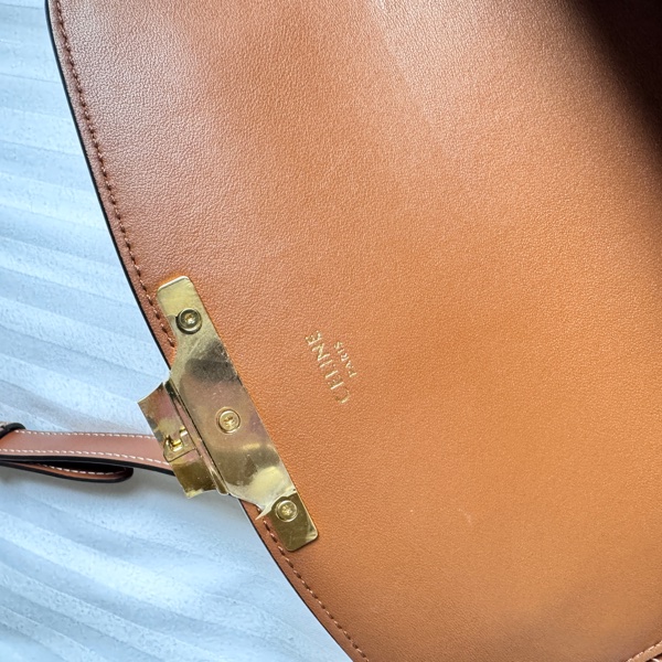 TEEN TRIOMPHE標誌印花牛皮革手袋 lisa同款手袋-13