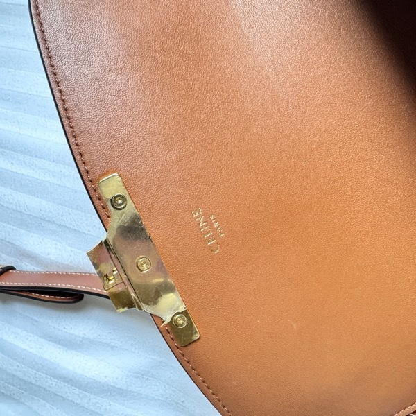 TEEN TRIOMPHE標誌印花牛皮革手袋 lisa同款手袋-15