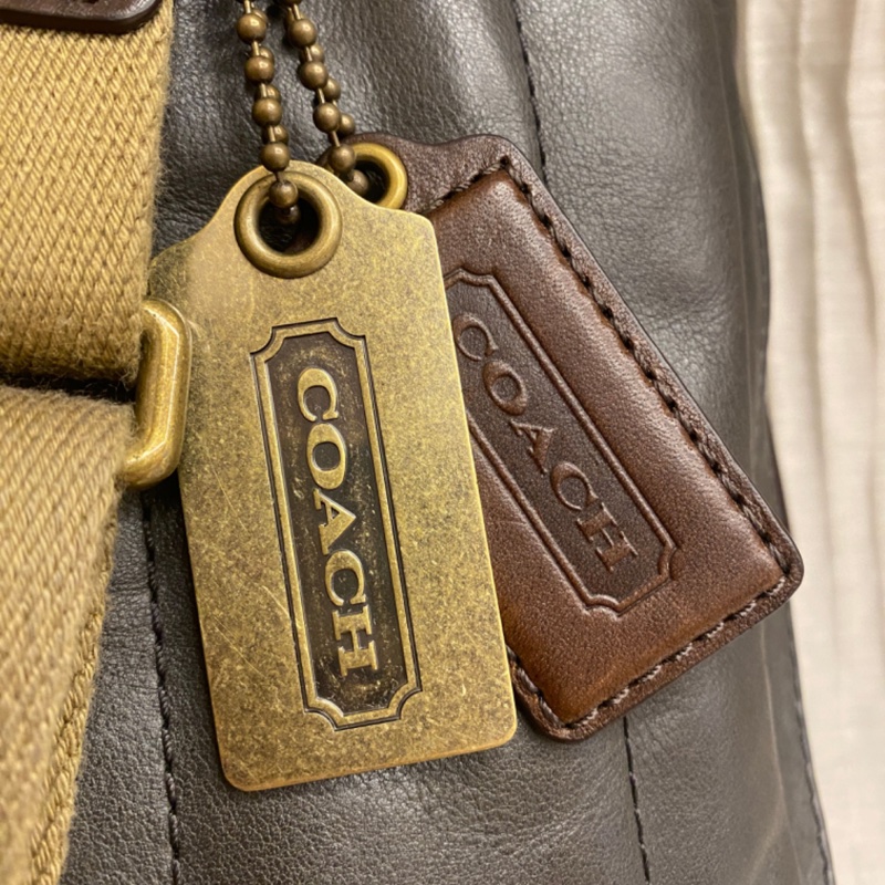 Coach 單肩背包🎒 全皮革 專櫃購入2萬多-2