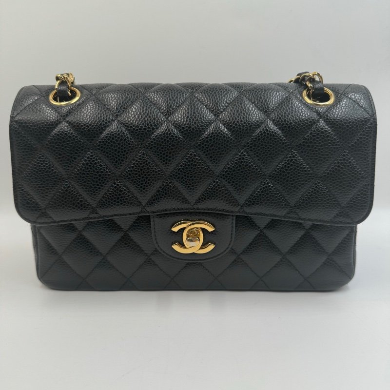 CHANEL CF23 黑金荔枝皮 25開保卡款秒殺價-0