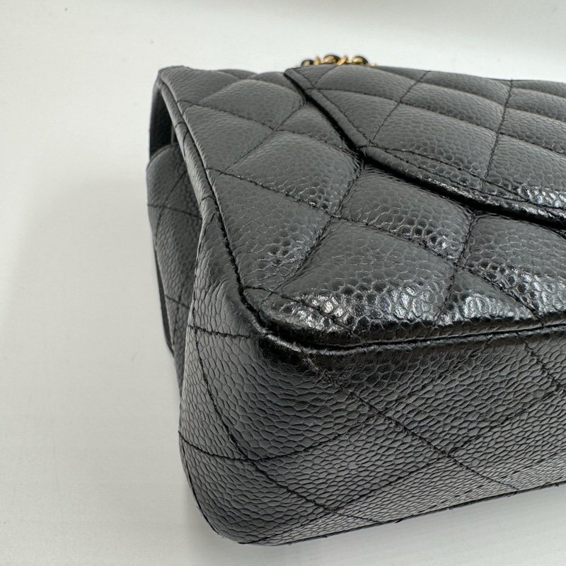 CHANEL CF23 黑金荔枝皮 25開保卡款秒殺價-10
