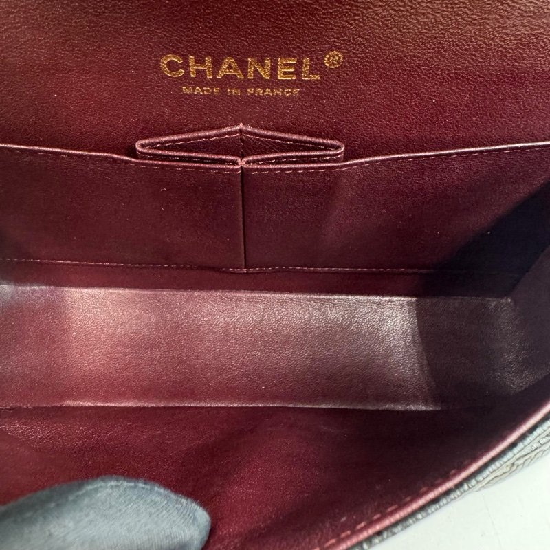 CHANEL CF23 黑金荔枝皮 25開保卡款秒殺價-13