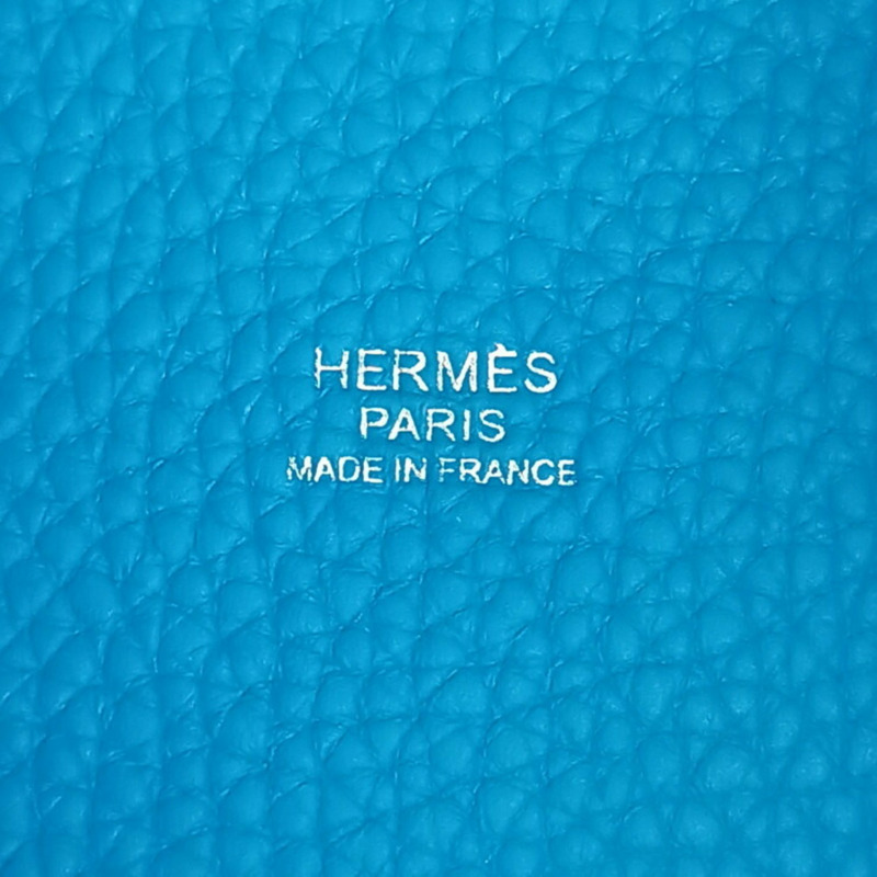 HERMES 愛馬仕 手袋 Picotin Lock PM Eclat - 藍色 Frida Taurillon Clemence Swift 皮革 女款 Y 型印花-8