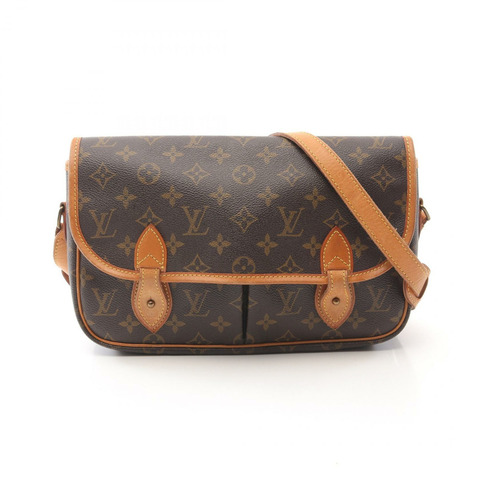 LOUIS VUITTON Gibenciere 中型肩背包 M42247 Monogram 帆布 二手斜背包