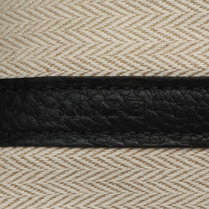 HERMES Garden party PM 手提包 Negonda 皮革 黑色 二手 女款 P SHW-4