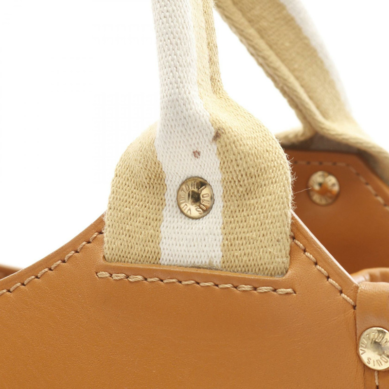 路易威登 Sac Catherine 手提包 M92328 Monogram 迷你帆布皮革 米色-7