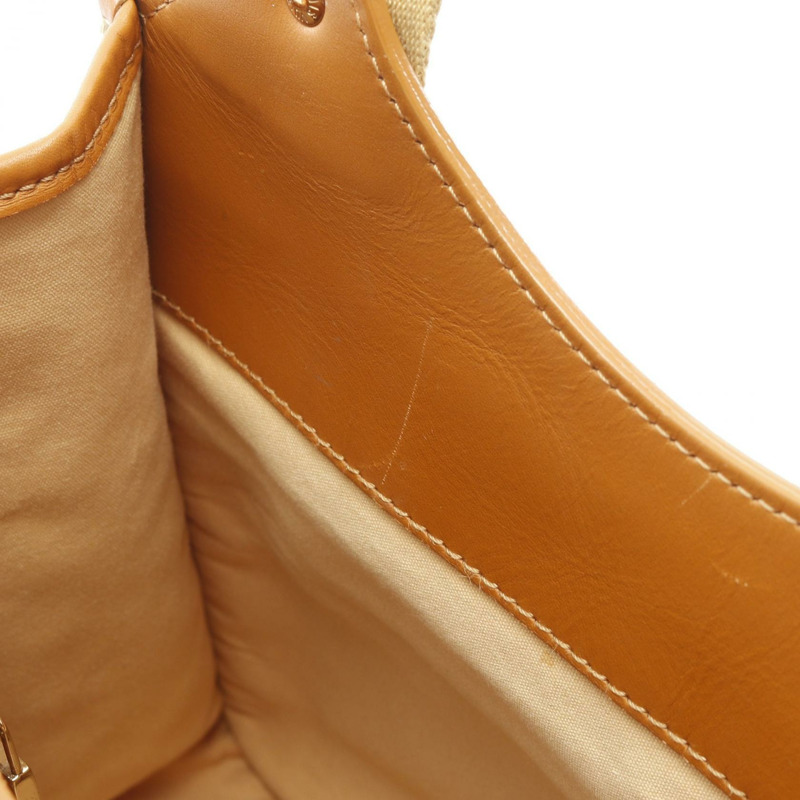 路易威登 Sac Catherine 手提包 M92328 Monogram 迷你帆布皮革 米色-10