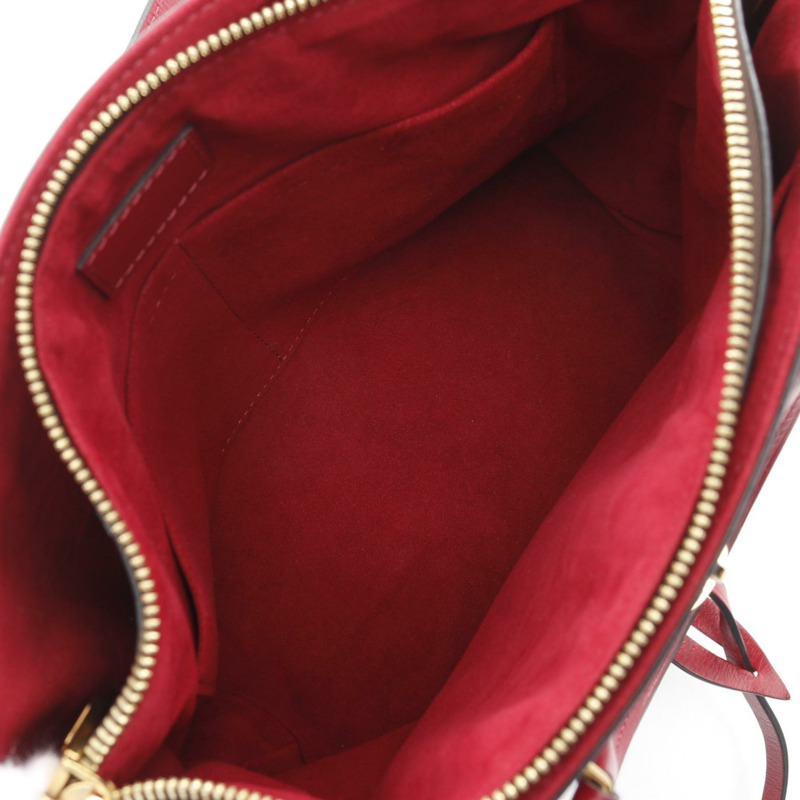 LOUIS VUITTON 花拉鍊托特包 PM 兩用單肩包 M44350 Monogram Lie de vin-2