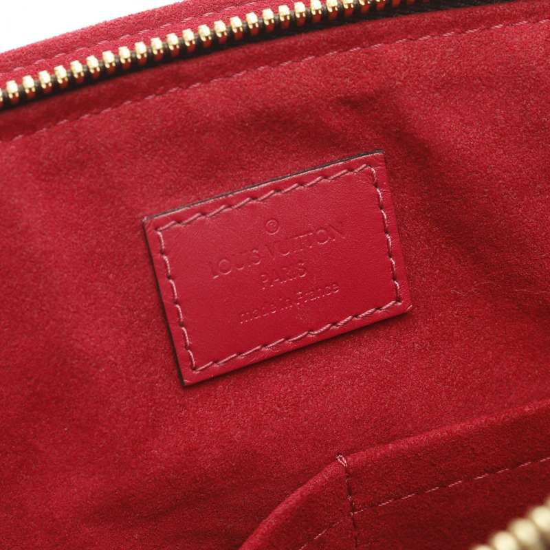 LOUIS VUITTON 花拉鍊托特包 PM 兩用單肩包 M44350 Monogram Lie de vin-3