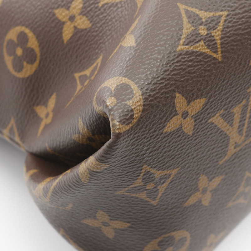 LOUIS VUITTON 花拉鍊托特包 PM 兩用單肩包 M44350 Monogram Lie de vin-5