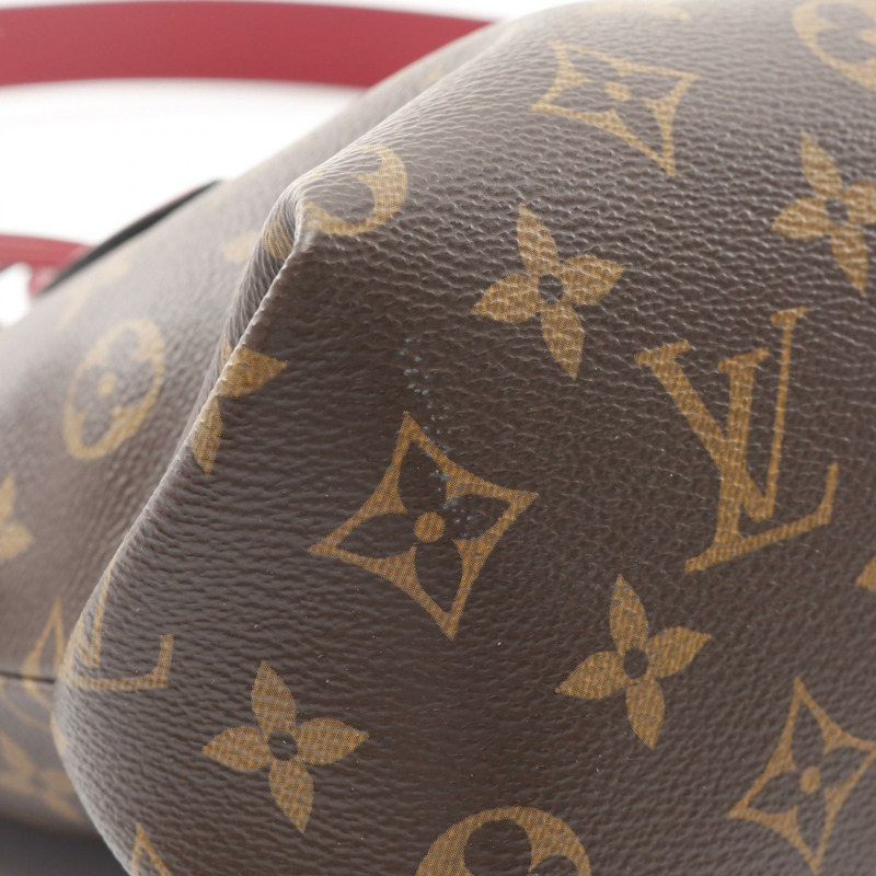 LOUIS VUITTON 花拉鍊托特包 PM 兩用單肩包 M44350 Monogram Lie de vin-8