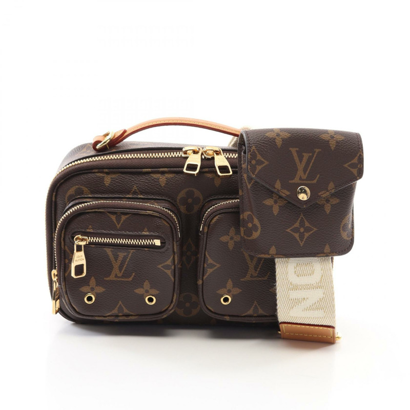 LOUIS VUITTON 多功能斜背包 M80446 Monogram 帆布皮革 LV-0