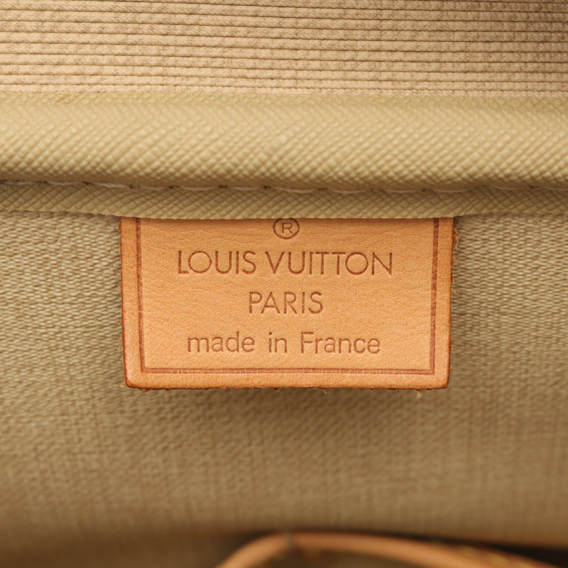 LOUIS VUITTON Deauville Bowling Vanity 手提包 M47270 Monogram 皮革 棕色 LV-3