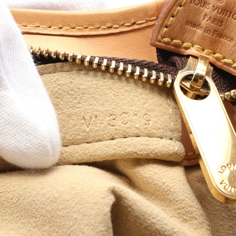 LOUIS VUITTON Boesi PM 手提包 M45715 Monogram 皮革 棕色 二手 LV-4