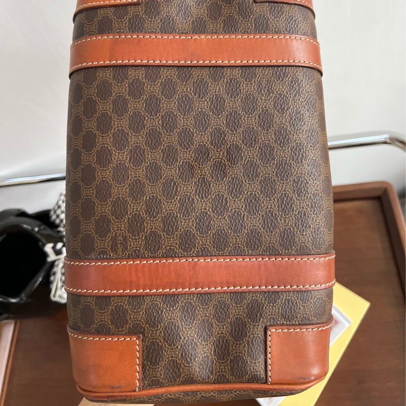 CELINE 賽琳 波士頓 25cm 中古 老花 macadam-10