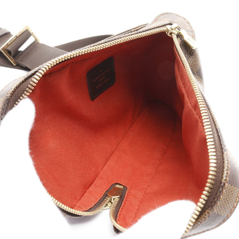 LOUIS VUITTON geronimos 腰包 N51994 Damier Brown Ebene 二手-2