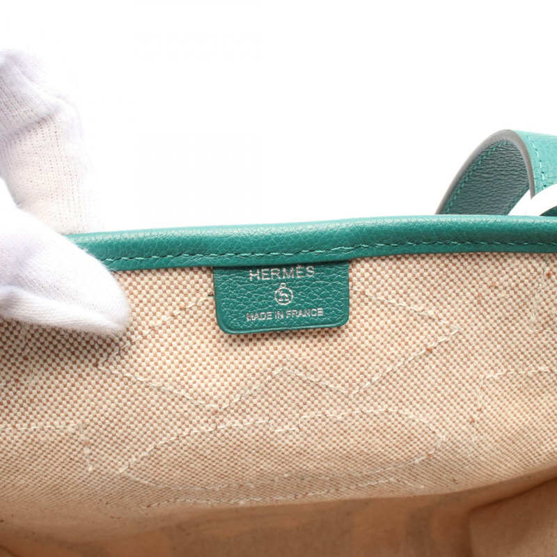 HERMES Petite H Dream Catcher 托特包 單肩包 Toile H Evercolor Vert vertigo-3
