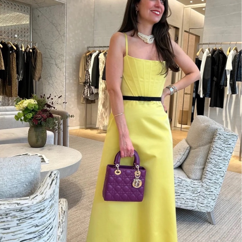 Dior 三格絲絹戴妃包-12