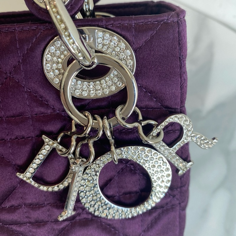 Dior 三格絲絹戴妃包-18