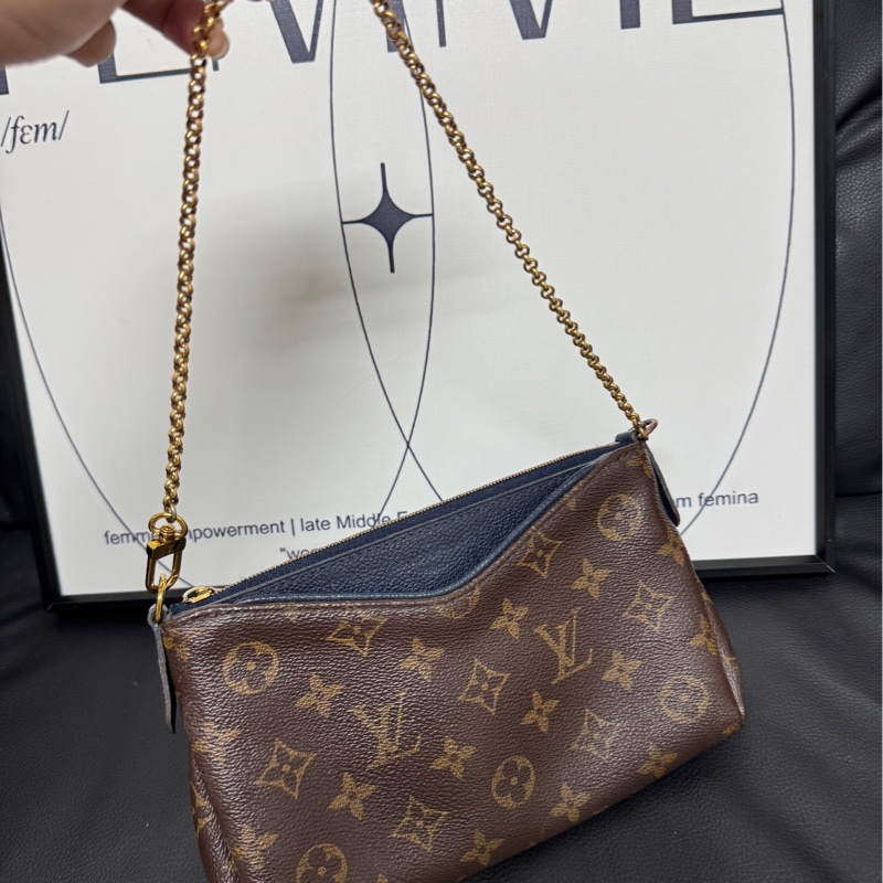【現貨】Lv 老花hobo-0
