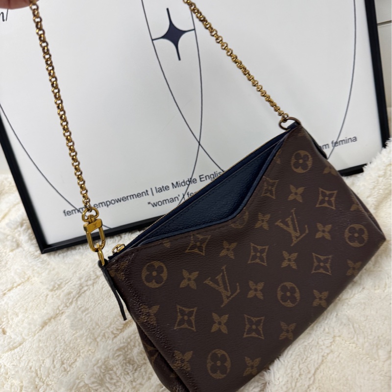 【現貨】Lv 老花hobo-5