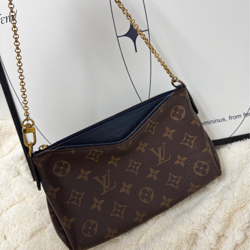 【現貨】Lv 老花hobo-6